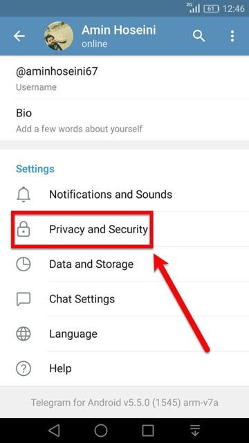  روش های جلوگیری از هک شدن تلگرام 3