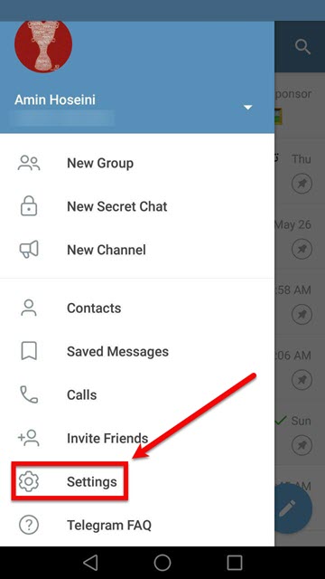  انتقال اکانت تلگرام به شماره جدید 2