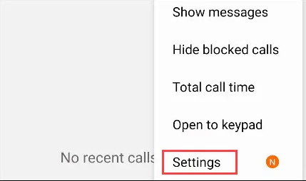 نحوه مسدود کردن تماس ها در android 3
