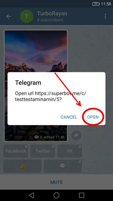  گذاشتن در کانال های تلگرام 13