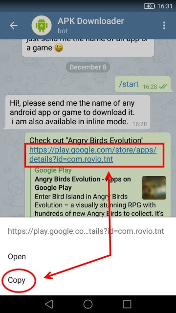  دانلود از گوگل پلی از طریق تلگرام 8