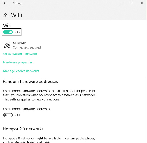رفع مشکل WiFi در ویندوز 10 1