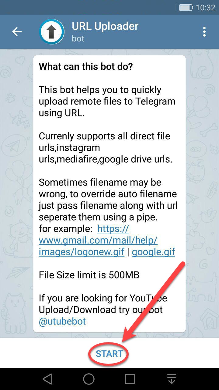  تبدیل لینک به فایل در تلگرام 2