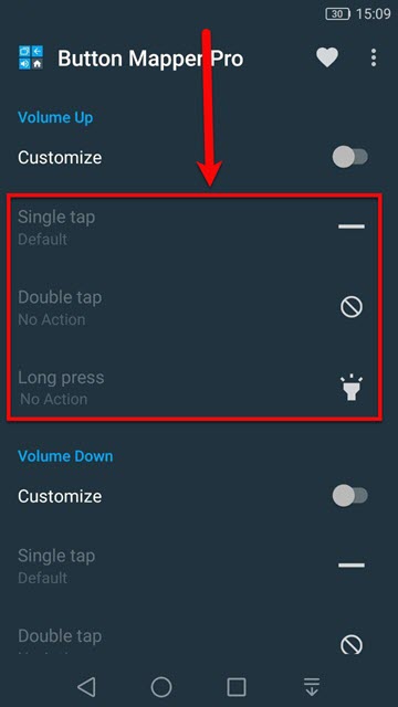  تغییر عملکرد دکمه های تلفن همراه در اندروید 7