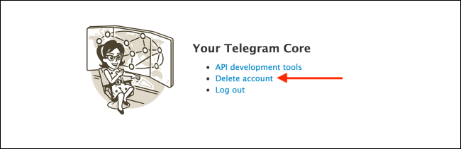 آموزش آموزش پاک کردن اکانت تلگرام 6