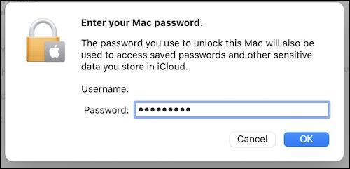 چگونه چگونه رمز عبور خود را در Mac تغییر دهیم 5