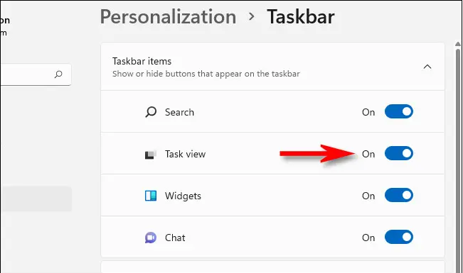 نحوه پنهان کردن دکمه Task View در ویندوز 11 5