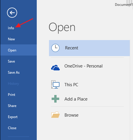 نحوه بازیابی فایل ذخیره نشده Microsoft Office 3
