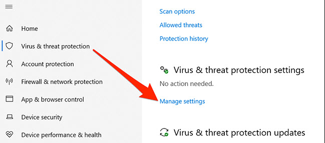 آموزش جلوگیری از ارسال فایل توسط آنتی ویروس Windows 10 به Microsoft 4