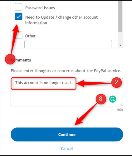 نحوه حذف حساب PayPal و سابقه تراکنش 9