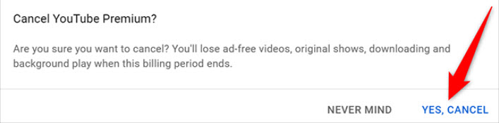 چگونه می توانید اشتراک YouTube Premium خود را لغو کنید 8