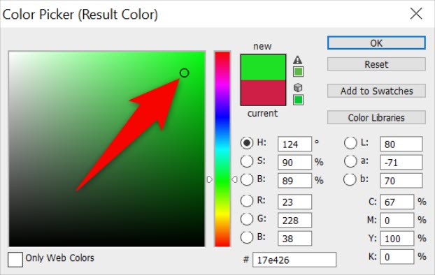 نحوه تغییر رنگ یک شی در Adobe Photoshop 6