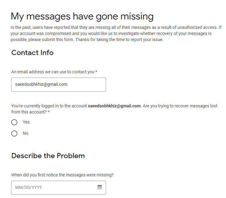  بازگرداندن ایمیل های حذف شده در Gmail 6