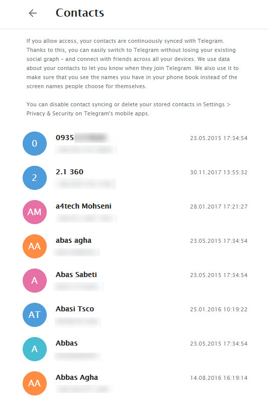  پشتیبان گرفتن از تلگرام 1 9