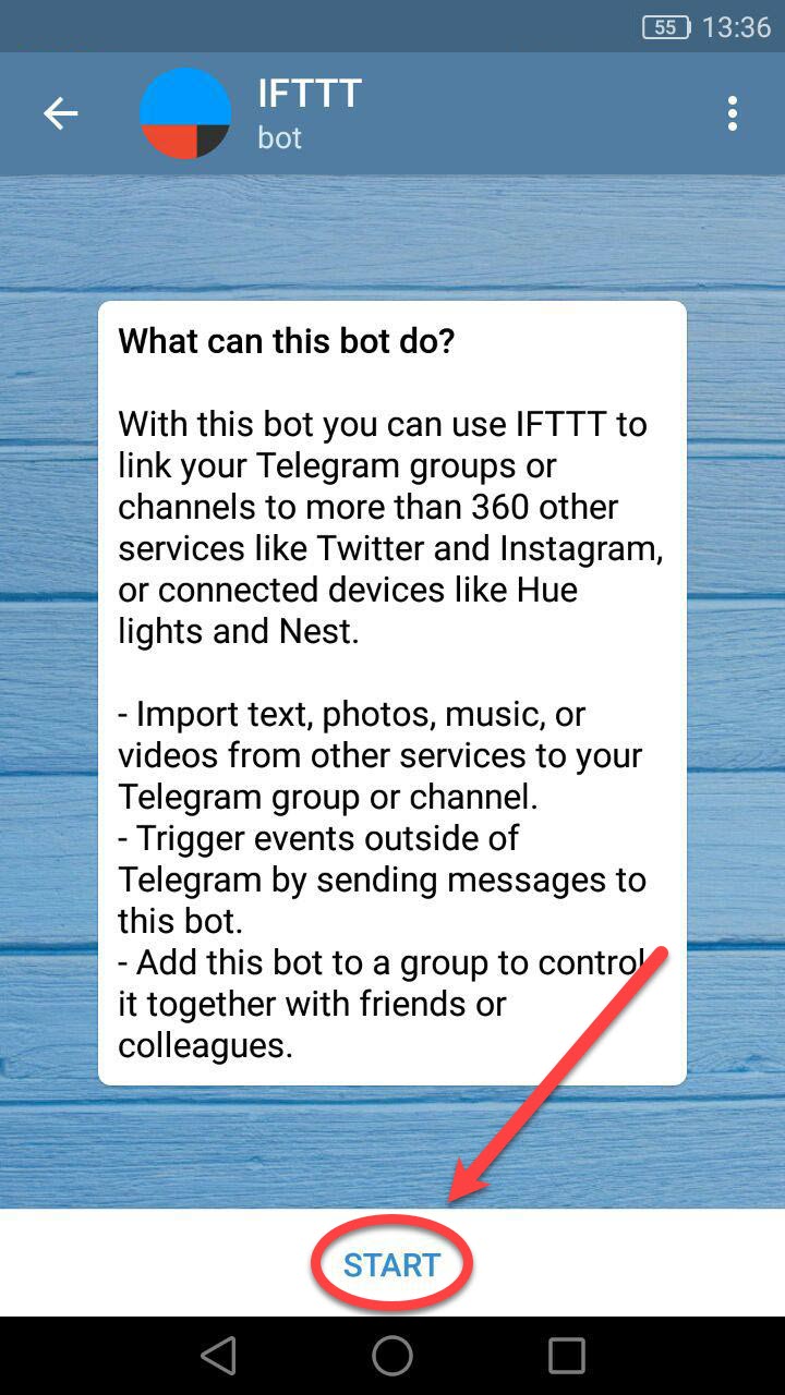  به اشتراک گذاشتن همزمان پست اینستاگرام در تلگرام 6