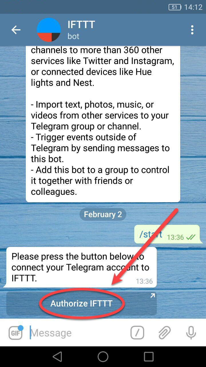  به اشتراک گذاشتن همزمان پست اینستاگرام در تلگرام 7